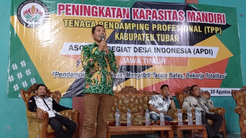 Pendamping Berkualitas,  Bekerja Totalitas: TPP Kabupaten Tuban Harus Lebih Serius