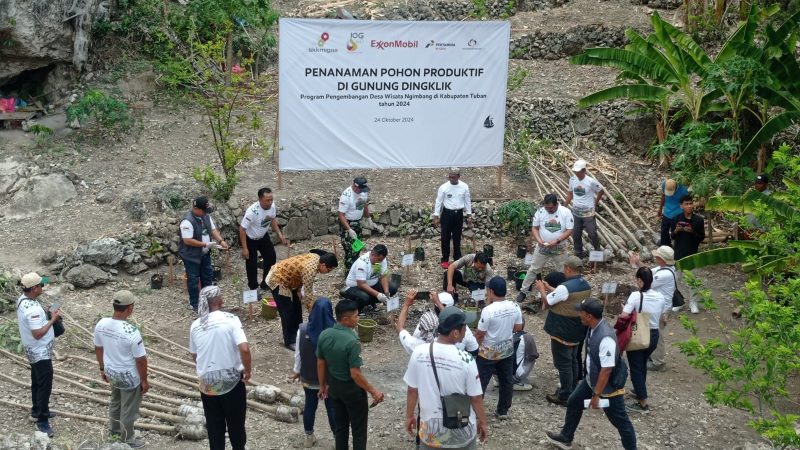 Resmi Dibuka, Destinasi Wisata Alam Gunung Dingklik Desa Ngimbang Tuban