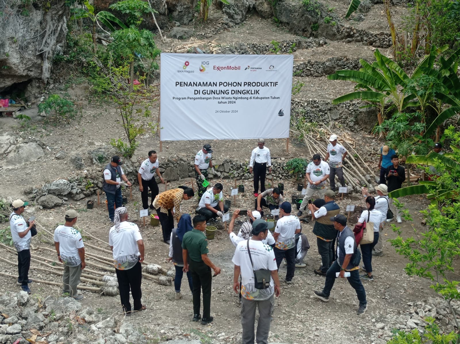 Resmi Dibuka, Destinasi Wisata Alam Gunung Dingklik Desa Ngimbang Tuban