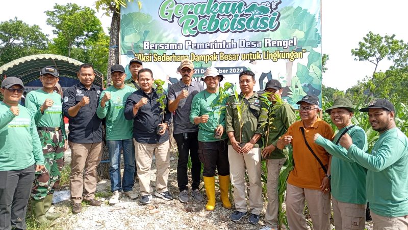 Tanam 10.000 Pohon, Pemdes Rengel: Wujudkan Ketahanan Pangan dan Kelestarian Hutan