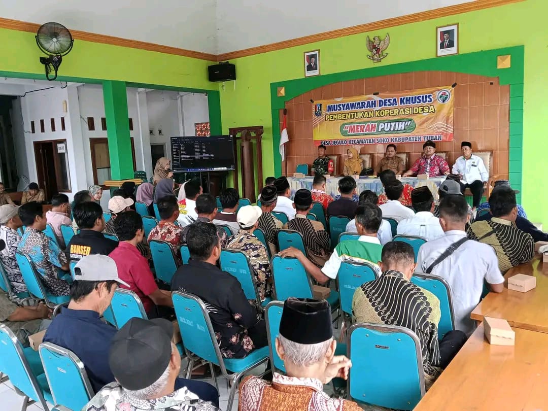Giat Musdesus: Desa Di Tuban Serentak Laksanakan Pendirian KDMP