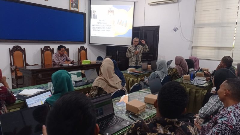 Pengisian ID 2025, TA TPP Tuban Akhmad Toharuddin: Data Itu Basis Perencanaan Desa!