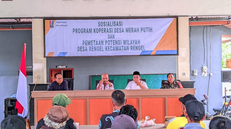 Koperasi Merah Putih Desa Rengel Tancap Gas: Sudah Kantongi 475 Anggota