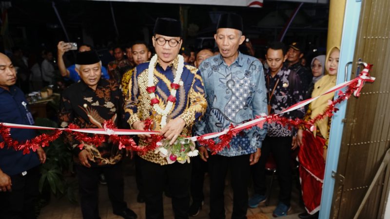 Menteri Desa Resmikan Langsung Kopdes Merah Putih di Tajinan Malang