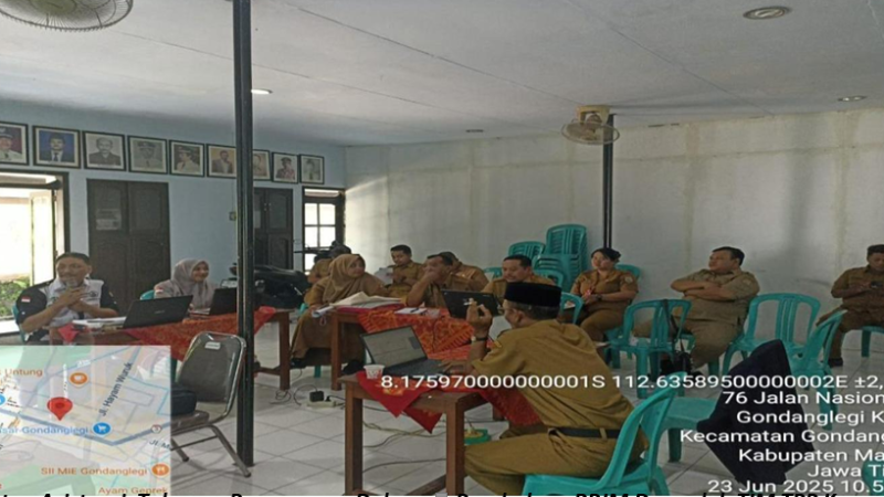 TPP Gondanglegi Giat Asistensi Penyusunan Dokumen RPJMDesa Perubahan