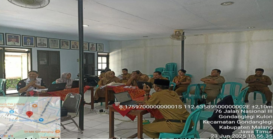 TPP Gondanglegi Giat Asistensi Penyusunan Dokumen RPJMDesa Perubahan