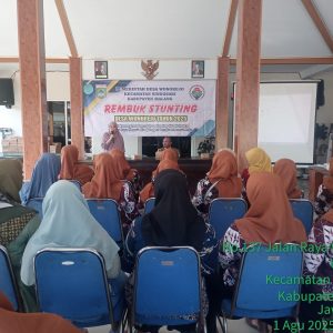 Desa Wonorejo Jadi Epilog Rembug Stunting di Kecamatan Singosari Tahun Ini