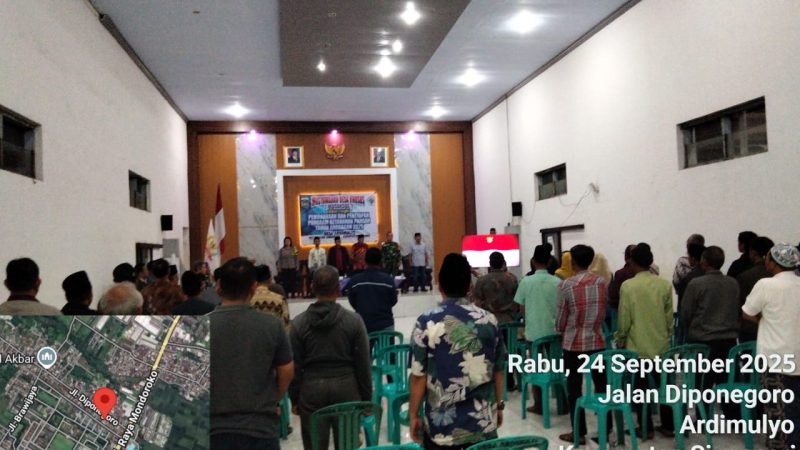 Desa Ardimulyo Tetapkan 3 Program Unggulan untuk Ketahanan Pangan 2025