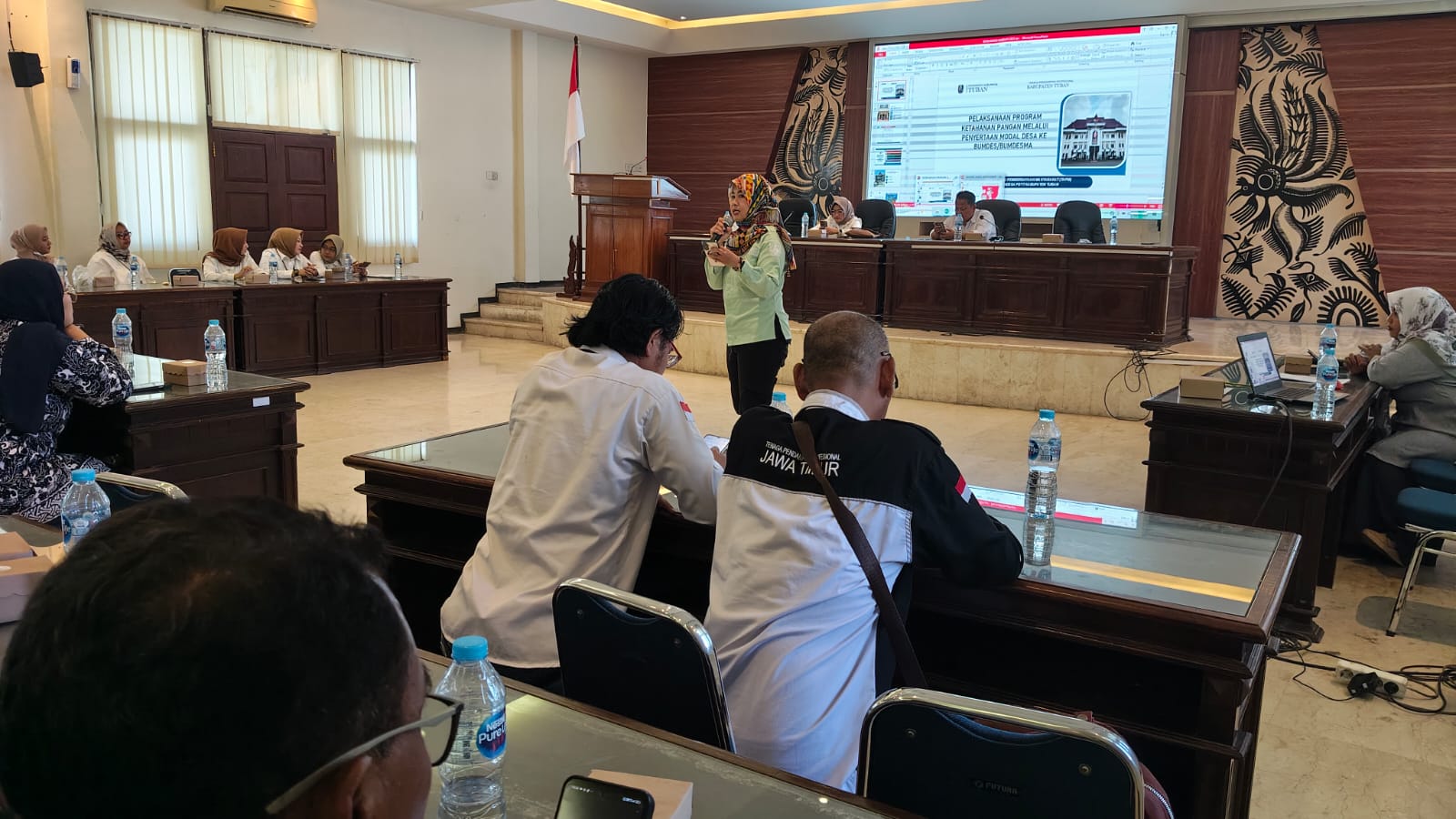 Langkah Konkret TAPM dan Bank Jatim: Rakor Pengurus BUMDes se-Tuban dalam Wujudkan Ketahanan Pangan Desa