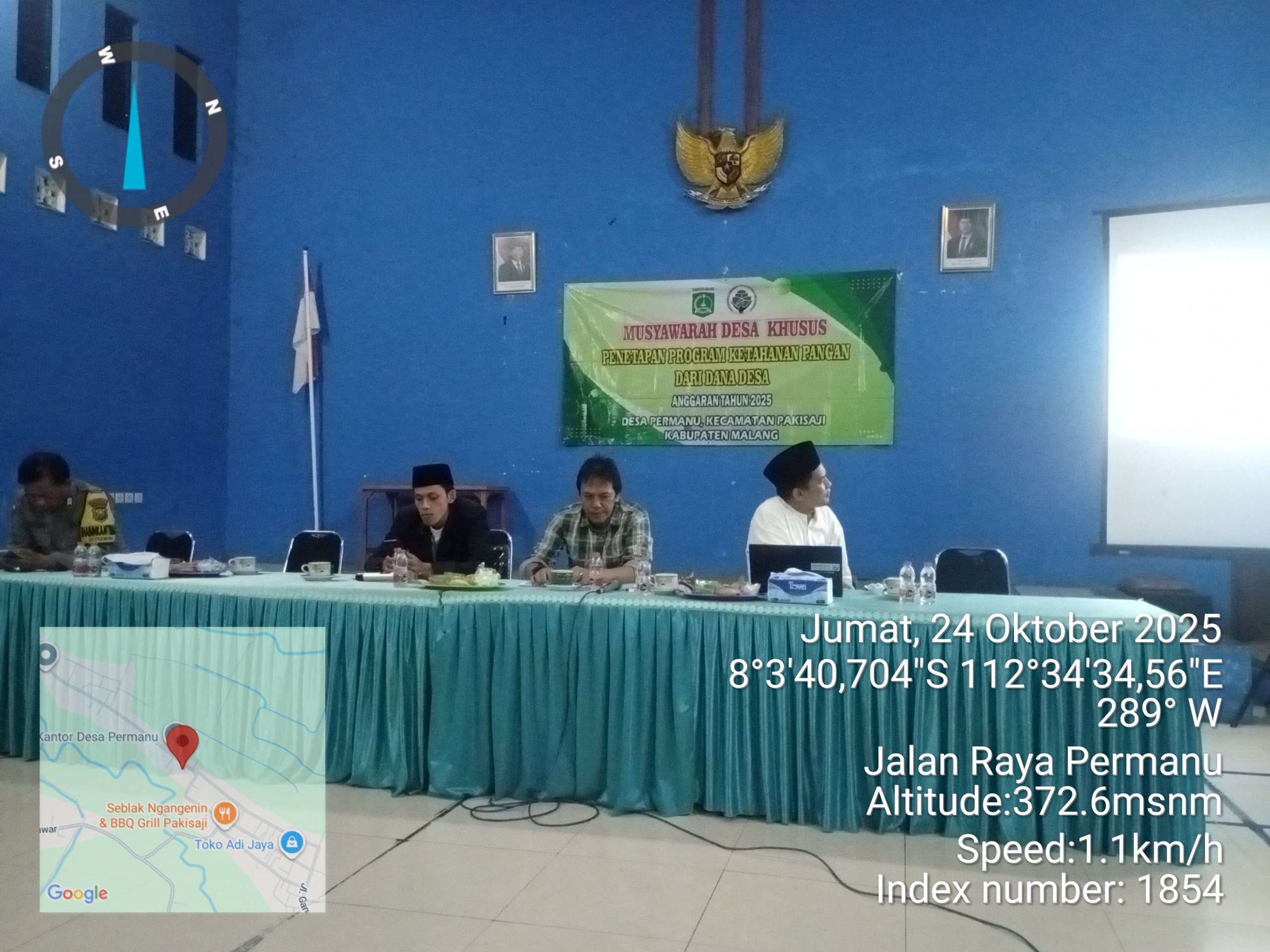 Musdes Tematik Program Ketahanan Pangan Tahun 2025: Desa Permanu Fokus pada Budidaya Melon Premium dan Ikan Lele Bioflog