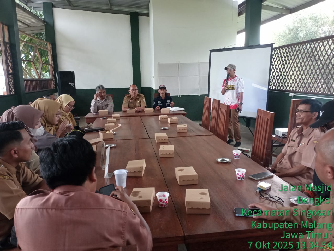 Hari Bakti Pendamping Desa, TPP Singosari Asistensi Forum Kaur Perencanaan Desa se-Kecamatan Singosari