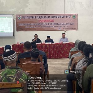 Mantapkan Arah Pembangunan Berkelanjutan, Musrenbangdes Mulyoarjo Tetapkan RKPDes 2026