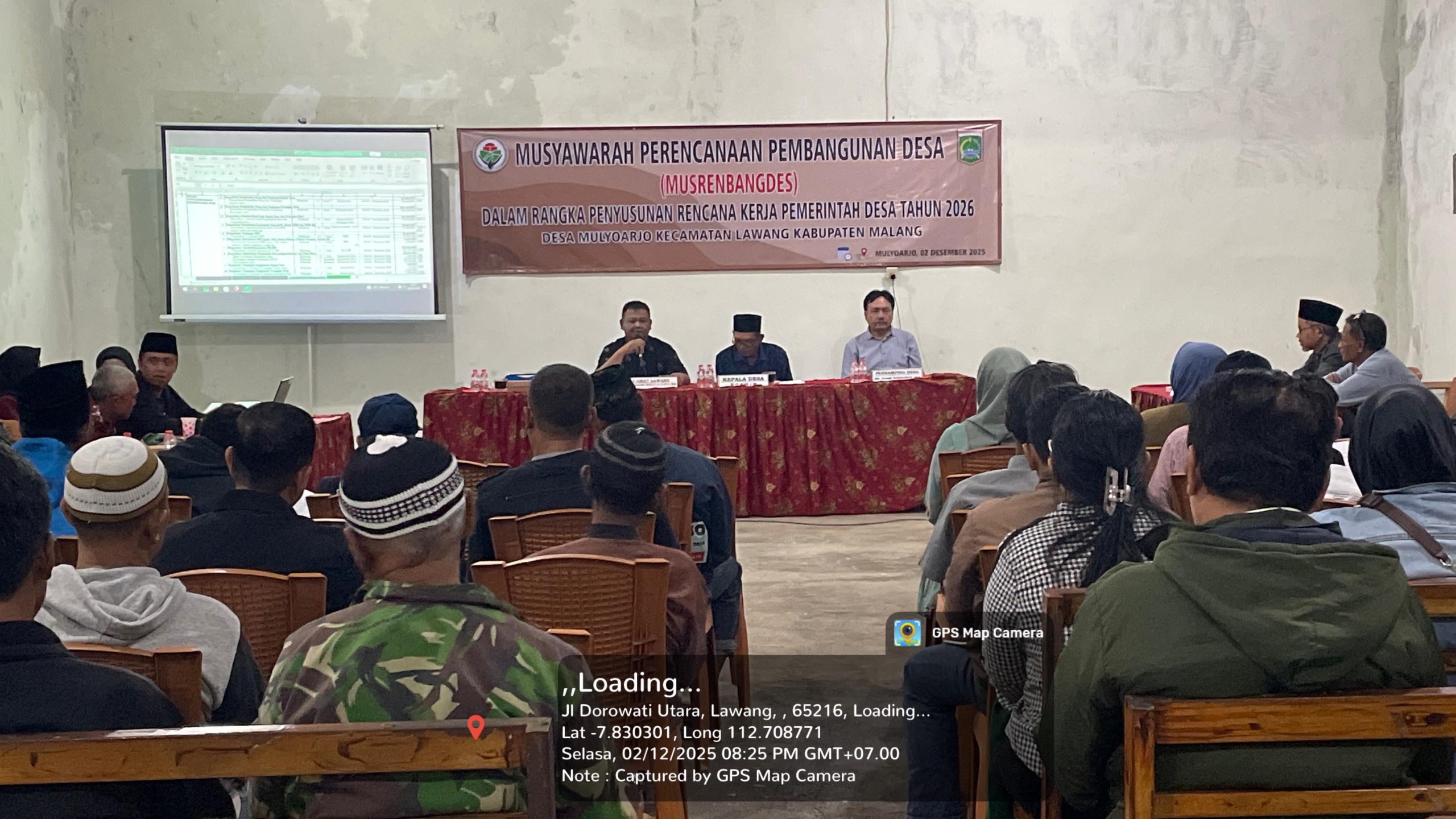 Mantapkan Arah Pembangunan Berkelanjutan, Musrenbangdes Mulyoarjo Tetapkan RKPDes 2026