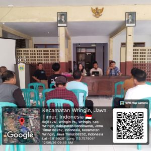 Supervisi TAPM Kabupaten Bondowoso Kawal Penyusunan RKP Desa 2027 di Kecamatan Wringin