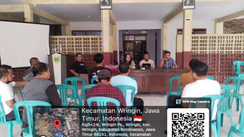 Supervisi TAPM Kabupaten Bondowoso Kawal Penyusunan RKP Desa 2027 di Kecamatan Wringin