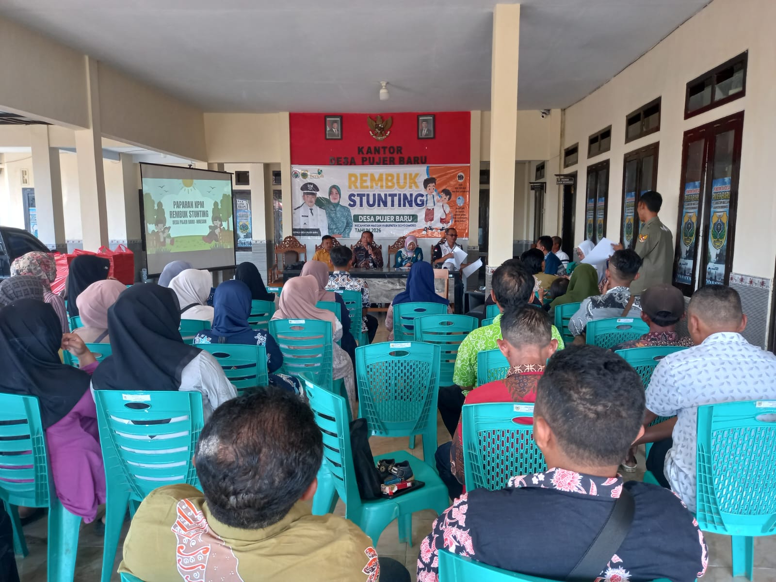 KIMUS BAPER dan KABAR SANTER, Inovasi Desa Pujer Baru Perkuat Percepatan Penurunan Stunting