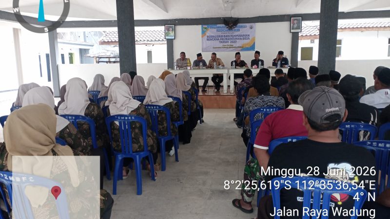 Pemdes Wadung Pakisaji Gelar Musdes Bahas Rencana Pembangunan 2027 dan Evaluasi Tahun 2026