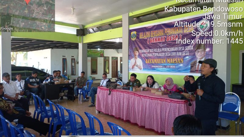 Peningkatan Kapasitas Aparatur Desa se-Kecamatan Maesan Perkuat Tata Kelola Pemerintahan dan Kepatuhan Perpajakan