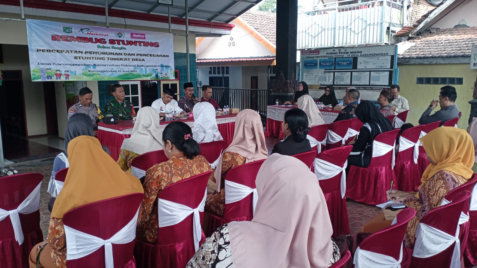 12 Desa Se Kecamatan Pakisaji Tuntas Gelar Rembug Stunting, Ada Yang Berbeda Dari Tahun Sebelumnya