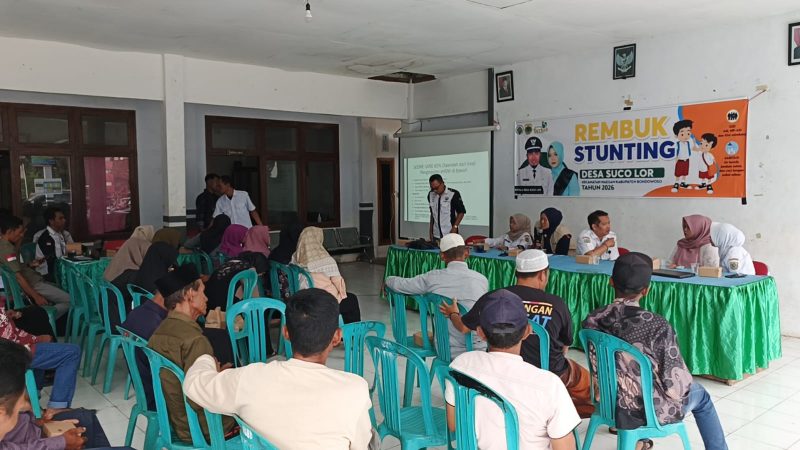 Rembuk Stunting, Desa Suco Lor dan Gambangan Susun Program Prioritas Penanganan Gizi dan Kesehatan