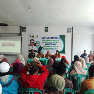 Program Super Prioritas Tahun 2027 Jadi Alternatif dalam Musyawarah Desa Suco Lor Bondowo