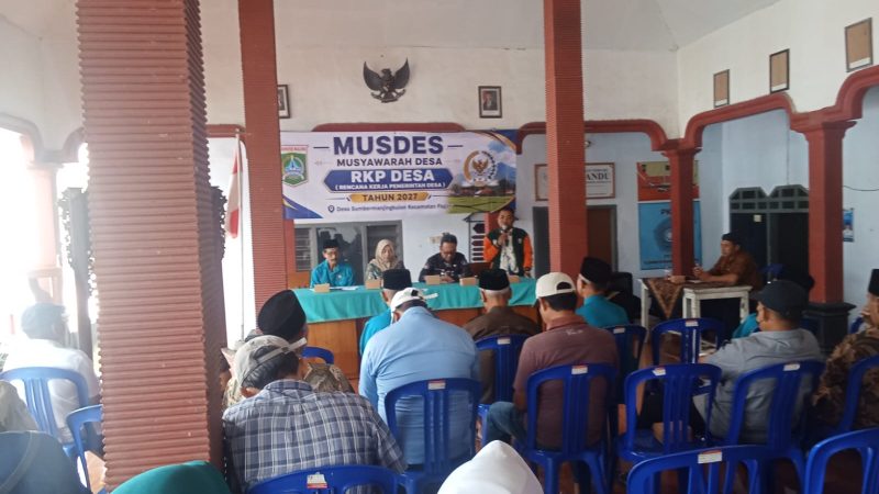 Musyawarah Desa Sumbermanjing Kulon Tuntaskan Penyusunan RKP Desa Tahun Anggaran 2027