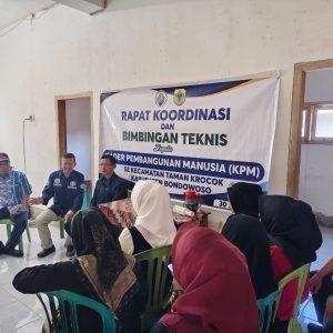 Tingkatkan Kapasitas KPM, Kecamatan Taman Krocok Gelar Bimtek eHDW dan Persiapan Rembug Stunting