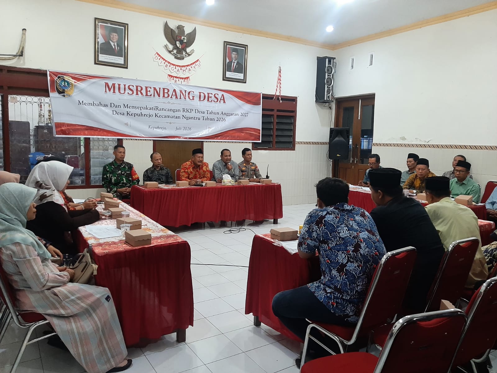 Kecamatan Ngantru Tuntaskan Musrenbang Desa, Fokus Tingkatkan Pendapatan Asli Desa di Tengah Efisiensi Anggaran