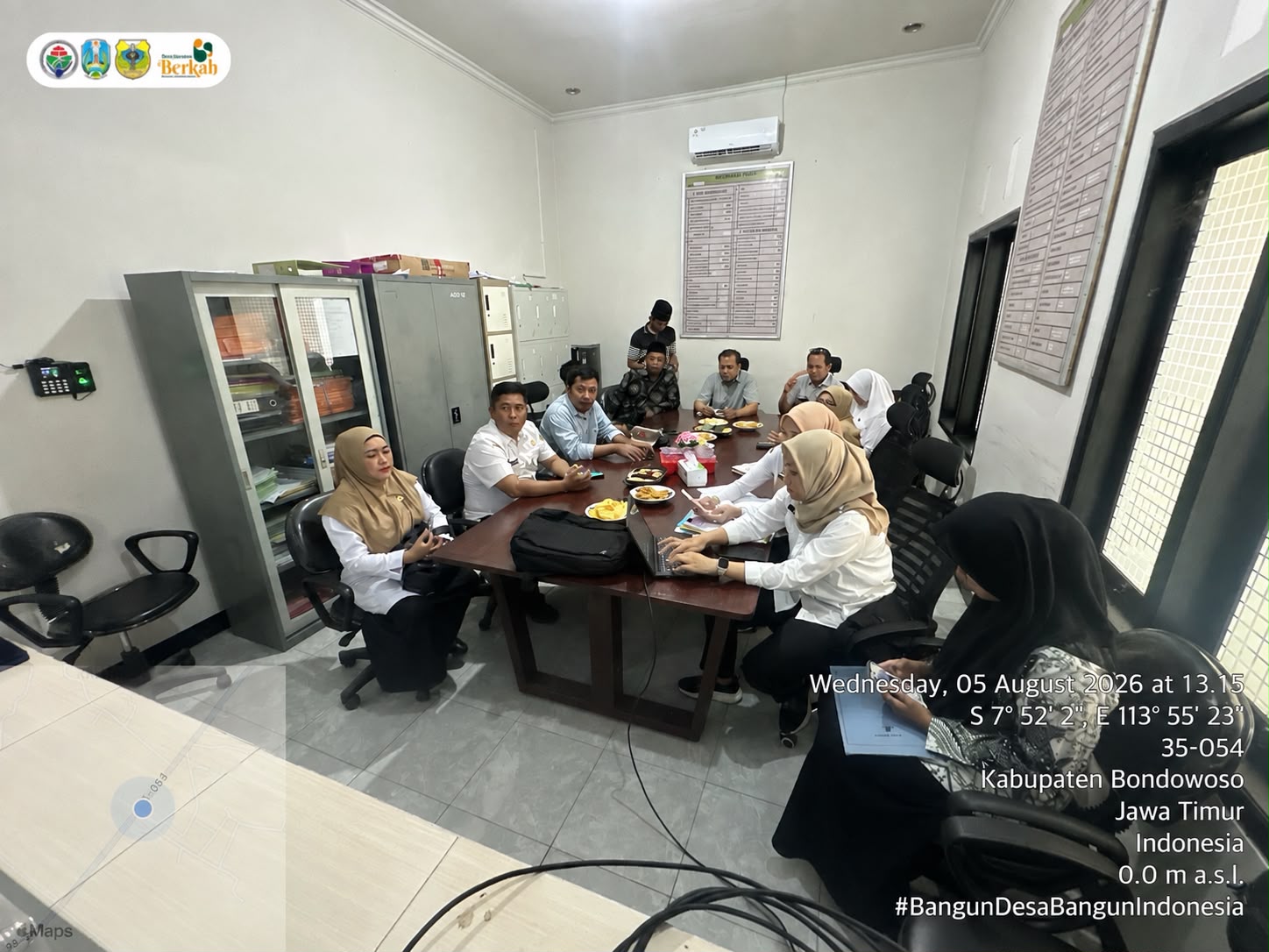 DPMD Bondowoso Supervisi Kesiapan Desa Kalitapen Hadapi Penilaian Desa Berkinerja Baik dalam Konvergensi Percepatan Penurunan Stunting