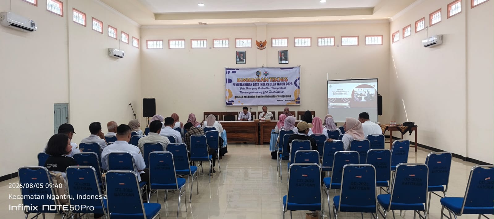 Fokus Percepatan Indeks Desa 2026, Kecamatan Ngantru Gelar Bimtek Pendataan