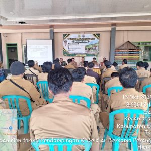 Perkuat Desa, TAPM Bondowoso Lakukan Belajar Bersama Pemerintah Desa Se Kecamatan Maesan