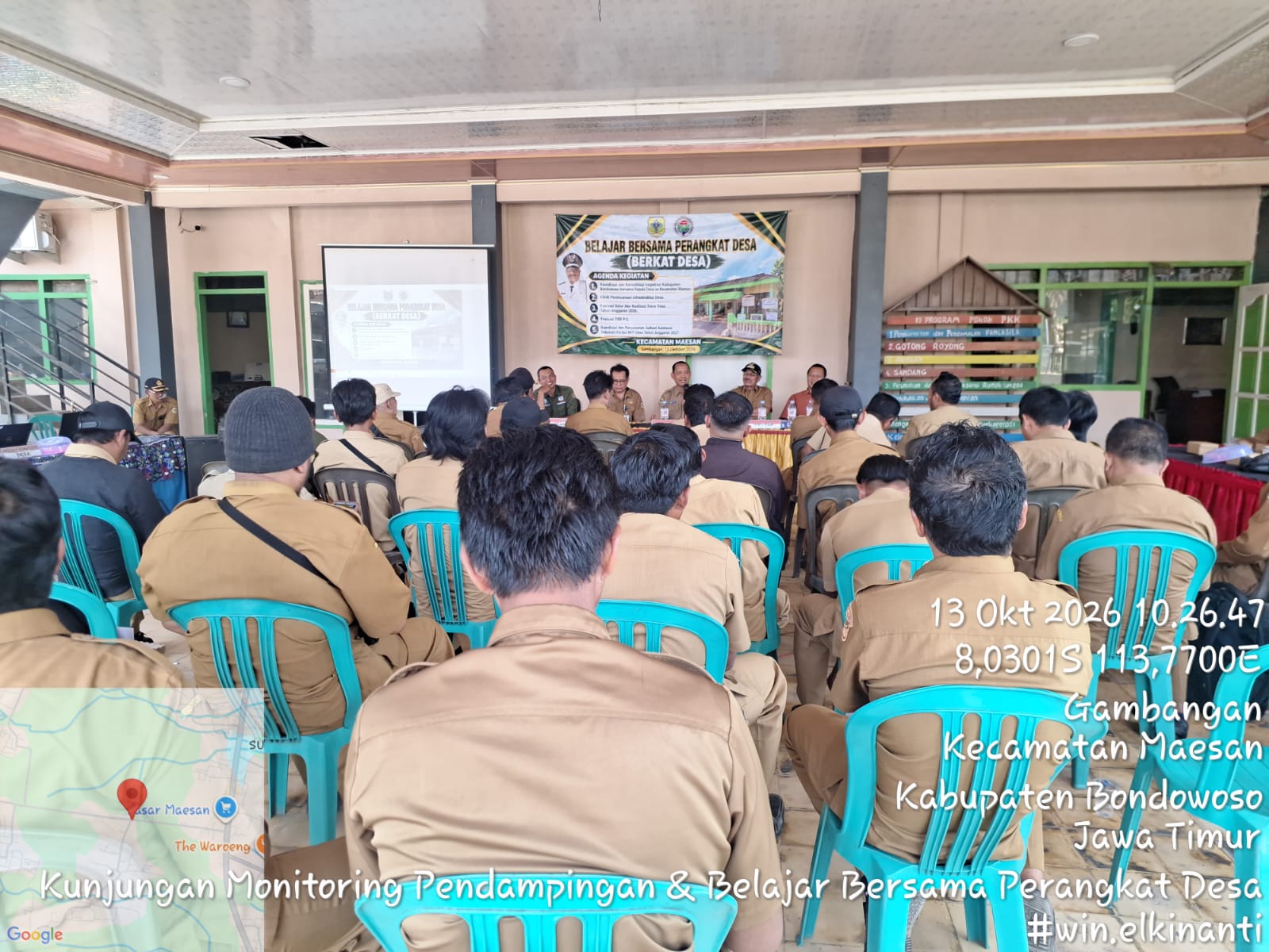 Perkuat Desa, TAPM Bondowoso Lakukan Belajar Bersama Pemerintah Desa Se Kecamatan Maesan