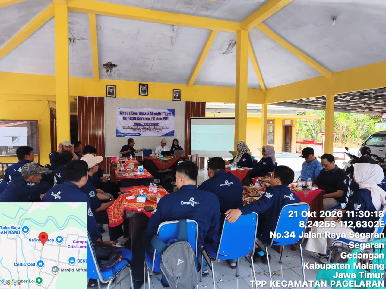 Rakor TPP Lima Kecamatan di Kabupaten Malang Bahas Evaluasi Dana Desa hingga Perencanaan Pembangunan